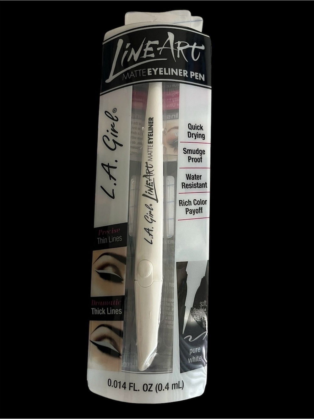 LA Girl LineArt Matte Eyeliner Pen - White